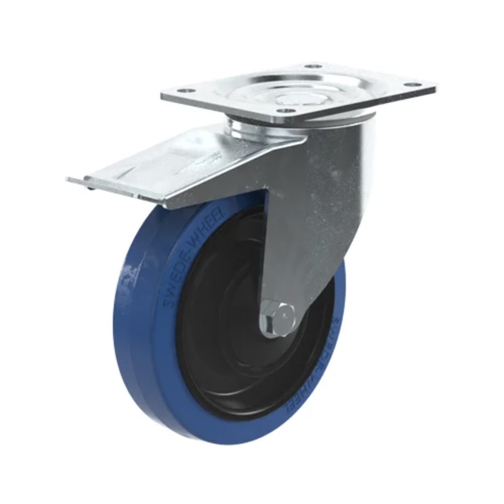 Swede-Wheel okretni točak sa totalnom kočnicom 160mm - točak za kolica